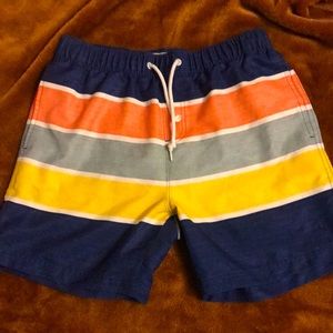 Mens Penguin Swim Trunks Size M